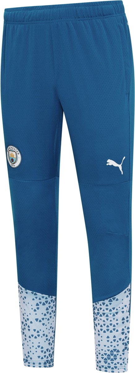 PUMA MCFC Training Pants Heren Sportbroek Blauw