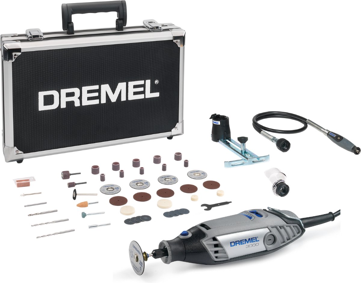 Dremel Coffret de 150 accessoires Dremel pour outils rotatifs pour graver,  découper, poncer, meuler, nettoyer et polir