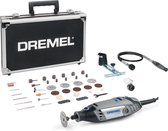 Dremel Limited Edition 3000VF (3000-3/45) – Comprend 45 accessoires, un arbre flexible, un guide de ligne et de cercle, un couvercle de protection Comfort Guard et un luxueux étui de rangement en aluminium.