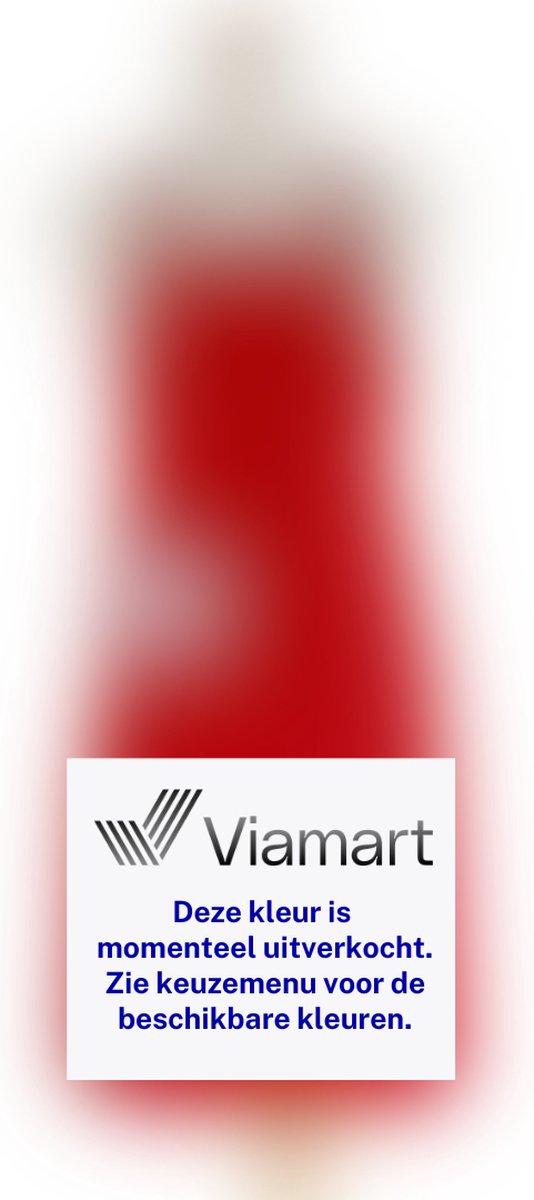 Viamart® - Professioneel Keukenschort - Kookschort - BBQ Schort - Verstelbaar - Horecakwaliteit - 3 Praktische Zakken - Unisex: Man & Vrouw - Maat: One Size Fits All - Kleur: Rood (2022) - Viamart®