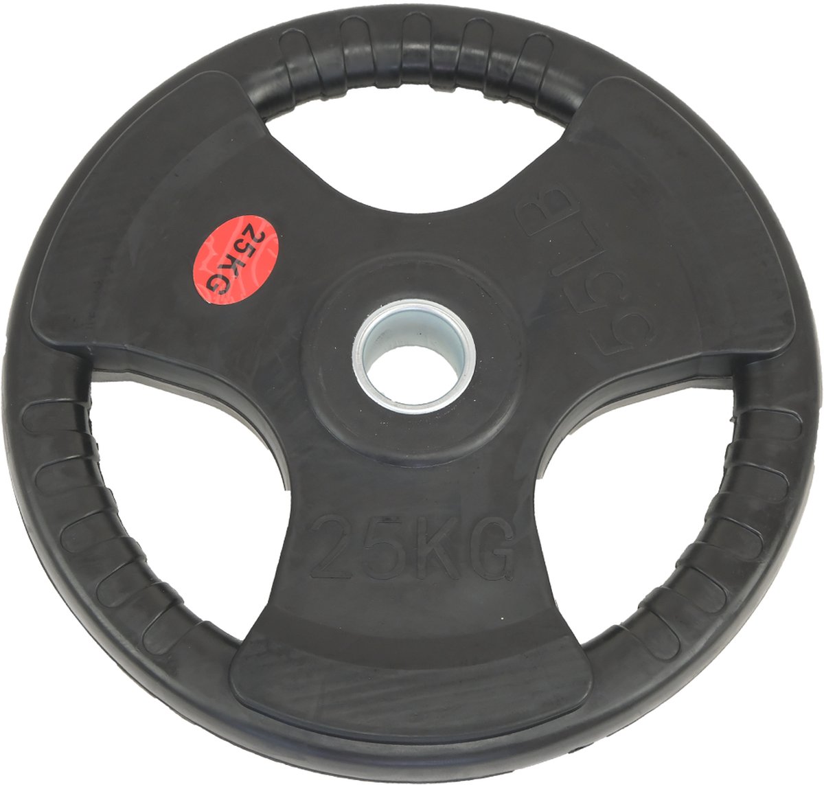 MDsport - Olympische halterschijven - Bumperplates - 25 kg - Per stuk