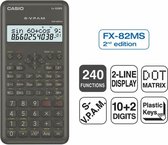 Casio FX-82MS-2 Schoolrekenmachine - Donkergrijs - Aantal displayposities: 12