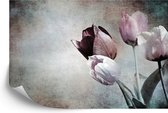 Fotobehang Vintage Tulpen - Vliesbehang - 270 x 180 cm