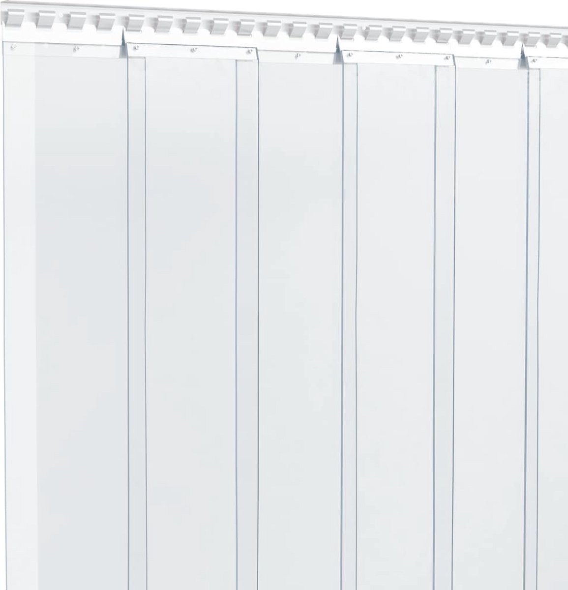 Rail De Montage Acier Inoxydable 1 M - Pour Rideaux à Lamelles, Suspension Murale Ou Plafond, Argenté