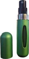Parfum Refill Bottle - Mini parfum fles - 5ml - AliRose - GROEN - Parfum verstuiver