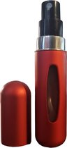 Parfum Refill Bottle - Mini parfum fles - 5ml - AliRose - ROOD - Parfum verstuiver