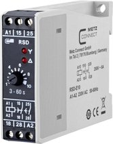 Metz Connect 11016005270517 RSD-E10 Ster-driehoek-relais 230 V/AC 1 stuk(s) 2x wisselcontact