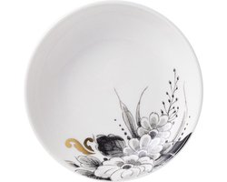 Heinen Delfts Blauw - Avondbloem - Theezakhouder - 9,5 cm