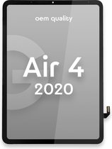 Voor Apple iPad Air 4 (2020) LCD Display + Touchscreen - OEM Kwaliteit - Zwart - Vervang Scherm - Scherm - Beelscherm - touchscreen