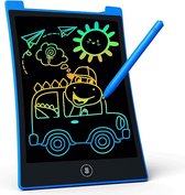 LCD Tekentablet Kinderen "Blauw" 8.5 inch Kleurenscherm - Sinterklaas - Sint - Kindertablet - Sinterklaas Cadeautjes - Kerst - Teken Tablet - Tekentablets - Ewriter - Teken Ipad - Schrijven - Verjaardag - Cadeau - Meisje - Waterbestendig