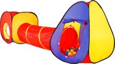 Springos Tent - Inclusief Tunnel - Kindertent - Speelgoed - Speeltent