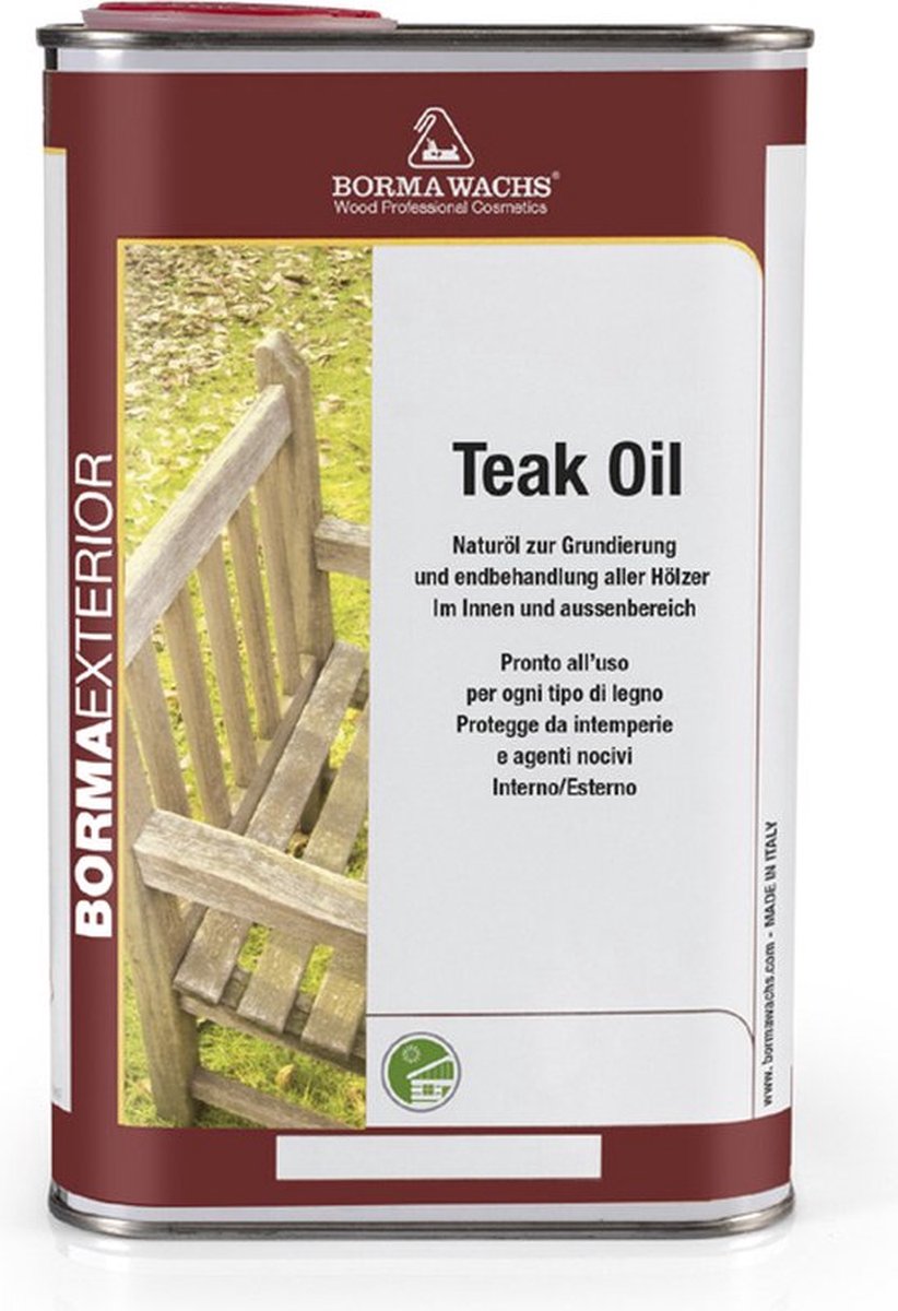 Borma Wachs Teak Olie kleurloos - 500ml