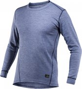 Devold Protection Vlamvertragend Shirt - Blauw maat XL – Longsleeve Thermo shirt