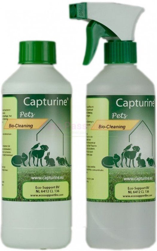 Foto: Capturine pets bio cleaning 500 ml starterspakket