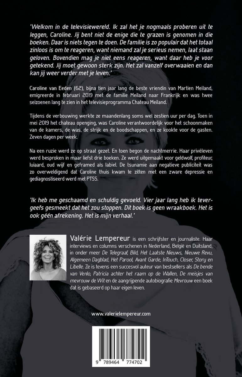 Nagejaagd - back cover