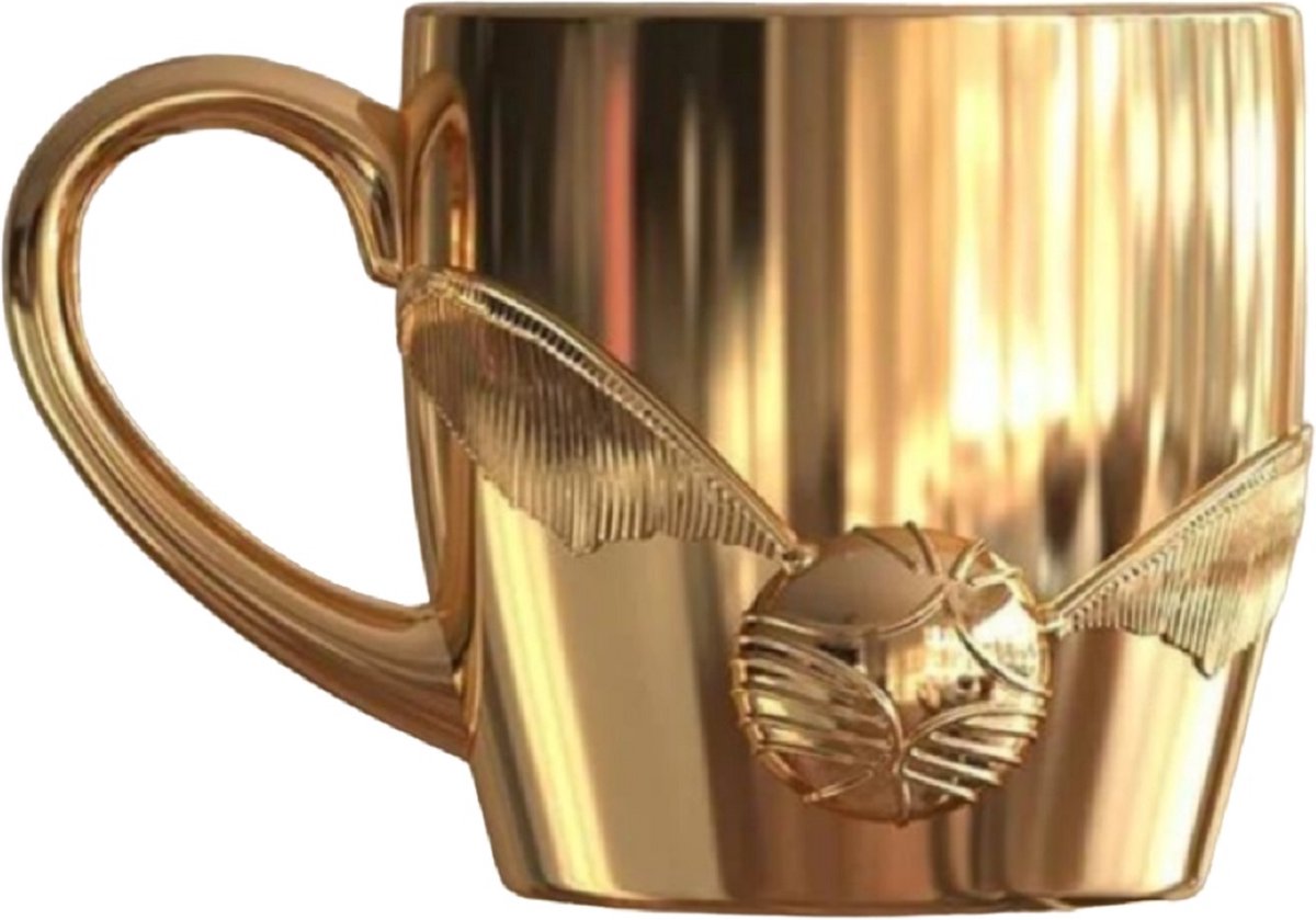 Harry Potter - Golden Snitch - 3D Mok - Goud - 450ml