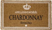 Mars & More Kokos Paillasson Vin Chardonnay - 75x45x2 cm