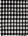 Clayre & Eef Plaid 130x170 cm Zwart Wit Polyester Deken