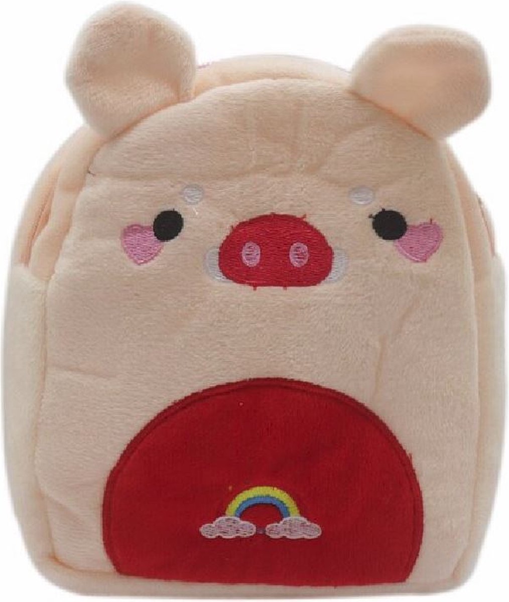 Kindertas - Rugzak - Varken - Kleine rugzak - opberg - Beige