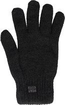 Heatkeeper - Gebreide thermo handschoenen heren - Antraciet - XXL - 1-Paar - Handschoenen heren winter