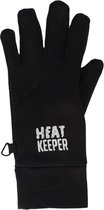 Heatkeeper - Thermo fleece sporthandschoenen kinderen - Zwart - 5/8 Jaar - 1-Paar - Sporthandschoenenen kinderen
