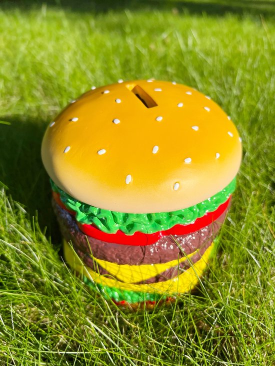 Tirelire Hamburger Amusante Et Colorée - Idéale Pour Enfants Et Collectionneurs