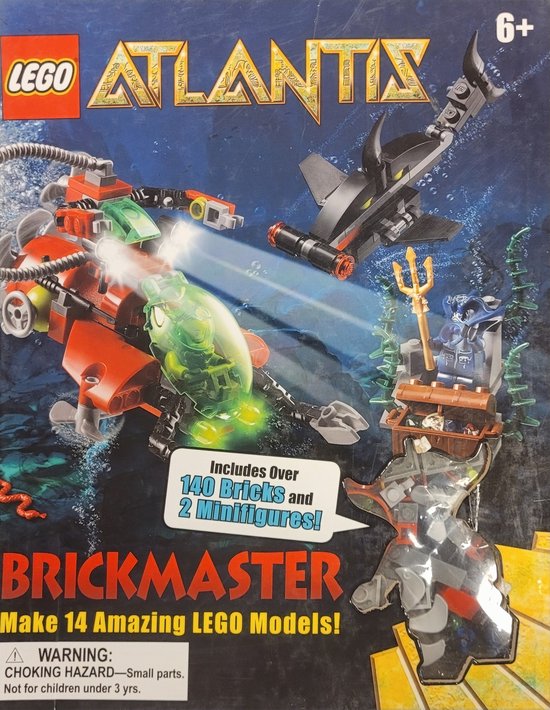 Lego Atlantis bouwmeester - cover