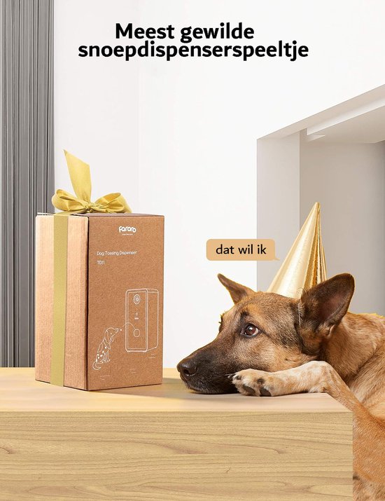 Beveiligingscamera - Huisdier Camera - Babyfoon - Honden Camera - Pet Cam - 1080p Full HD - Wifi - Bluetooth - 2-weg Audio - Nachtmodus - Bewegingsregistratie - Blaf Waarschuwing - Lekkernij Uitgave - Met App - Huisbeveiliging — afbeelding 2