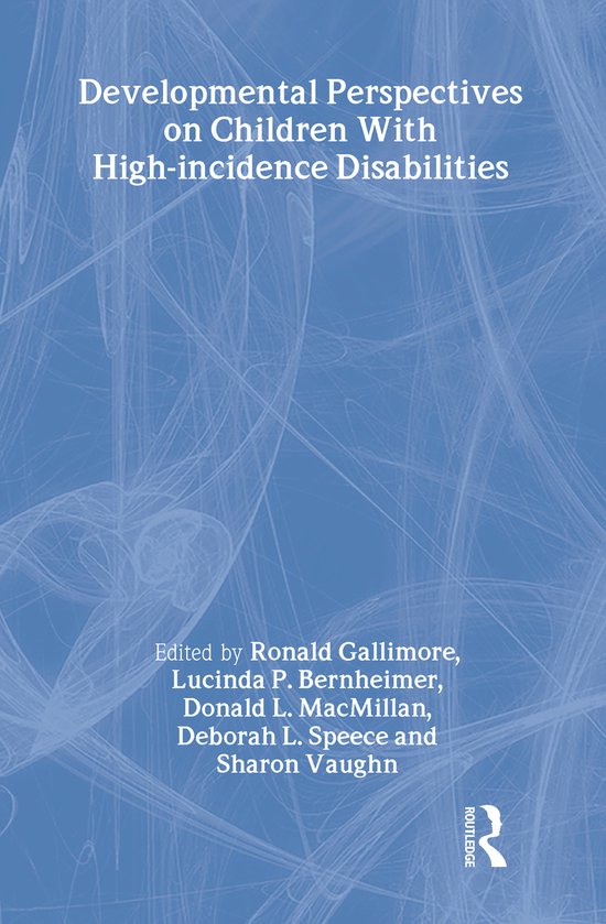 The LEA Series on Special Education and Disability- Developm ... - cover