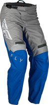 Pantalon Cross FLY Racing F -16 Blauw Grijs - Taille 28 - Pantalons