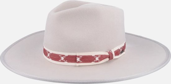 Brixton Jo Rancher hoed van wol - Beige - Maat S