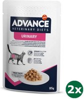 Advance veterinary diet cat urinary urinewegen kattenvoer 2x 12x85 gr