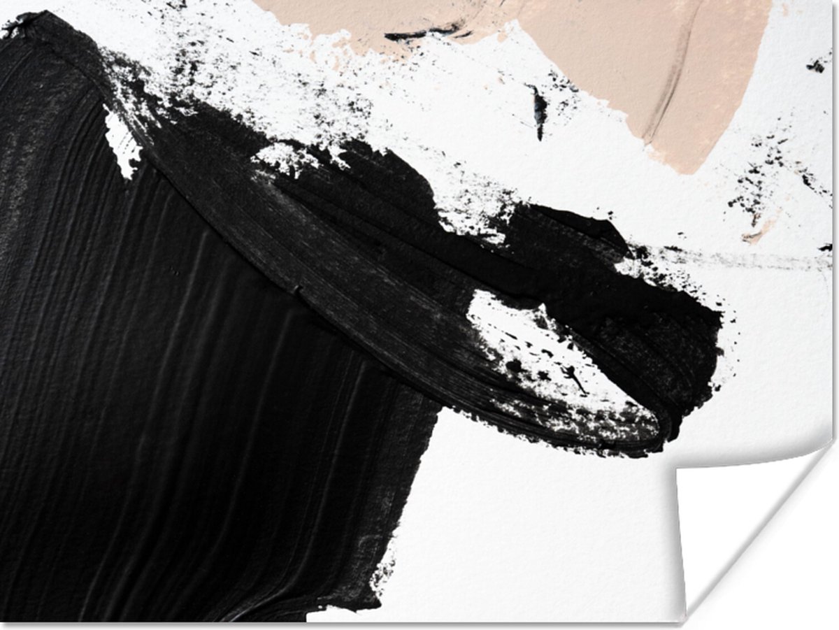 Poster Verf - Design - Abstract - 40x30 cm