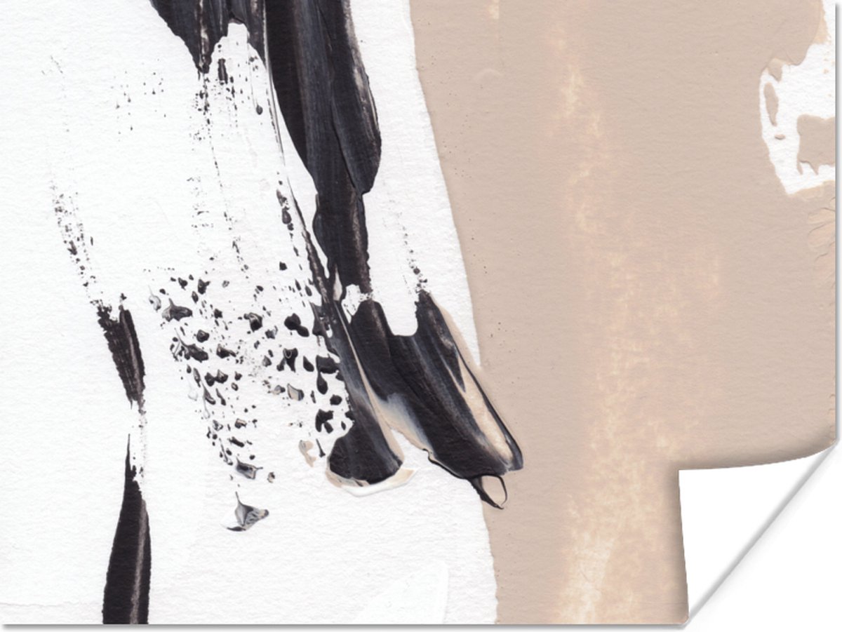 Poster Verf - Design - Abstract - 120x90 cm
