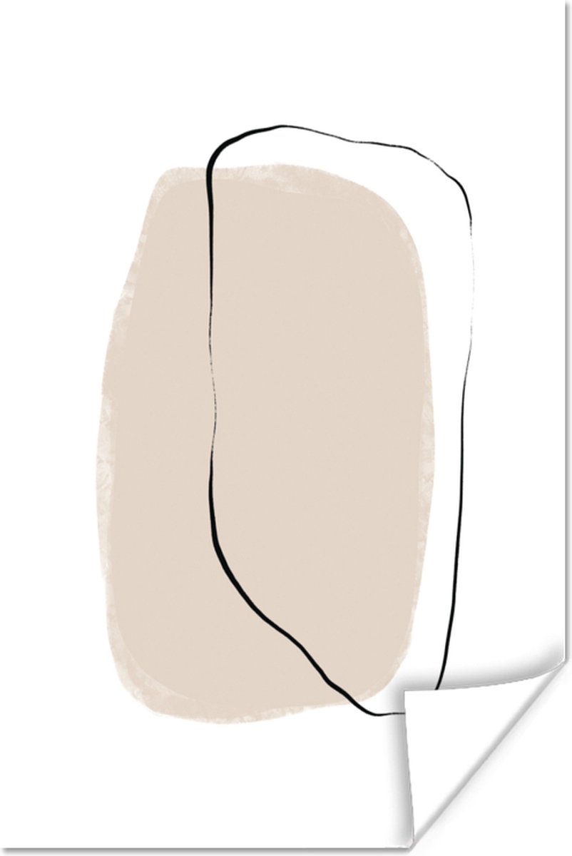 Poster Minimalisme - Design - Pastel - 60x90 cm