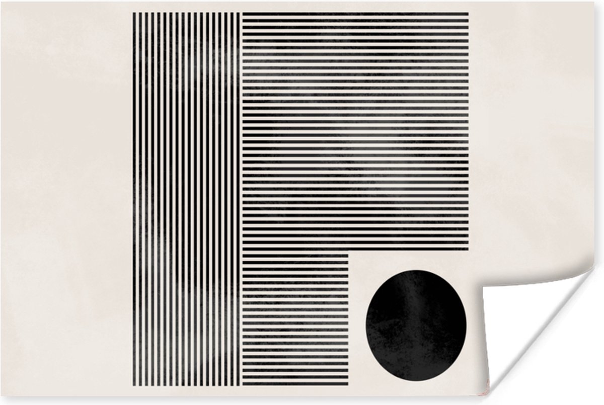 Poster Vierkant - Minimalisme - Abstract - 90x60 cm