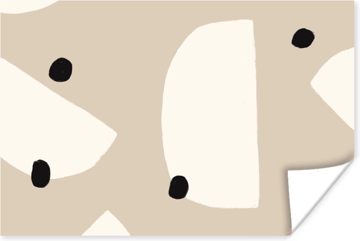 Poster Pastel - Abstract - Design - 90x60 cm