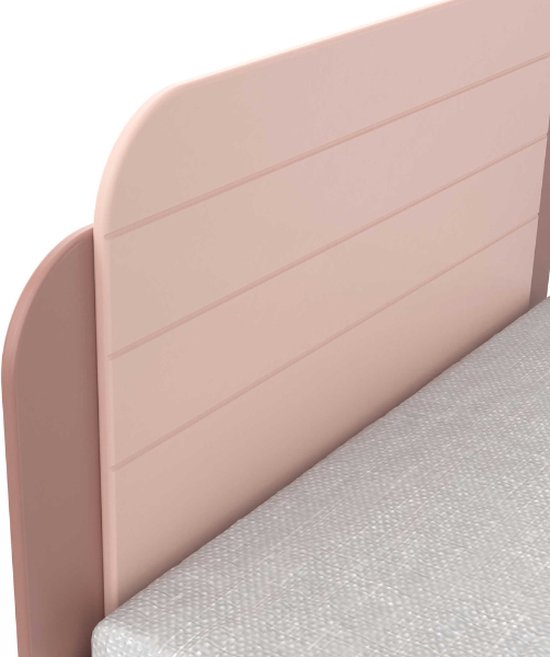 Letto tenda per bambini 70x140 cm in pino naturale+materasso e doghe