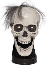 10 Animated Skull Bust - Halloween | 25 cm