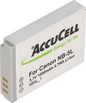 Batterie AccuCell adaptée à la batterie Canon PowerShot SD700 IS