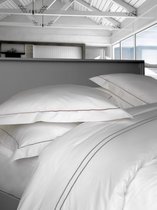 Casilin - Kussensloop Luxe - Qualité Hotel - Percale de Katoen - Dylan - Bordure Verte - 60x70
