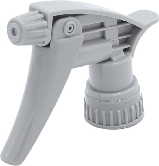 Industrial Heavy Duty Sproeikop met 25 cm aanzuigtube grijs