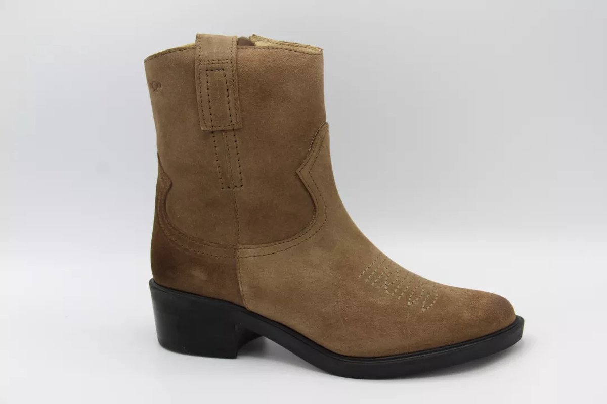 AQA Shoes - A8496 - Cowboylaarzen - Kleur: Taupe - Maat: 38