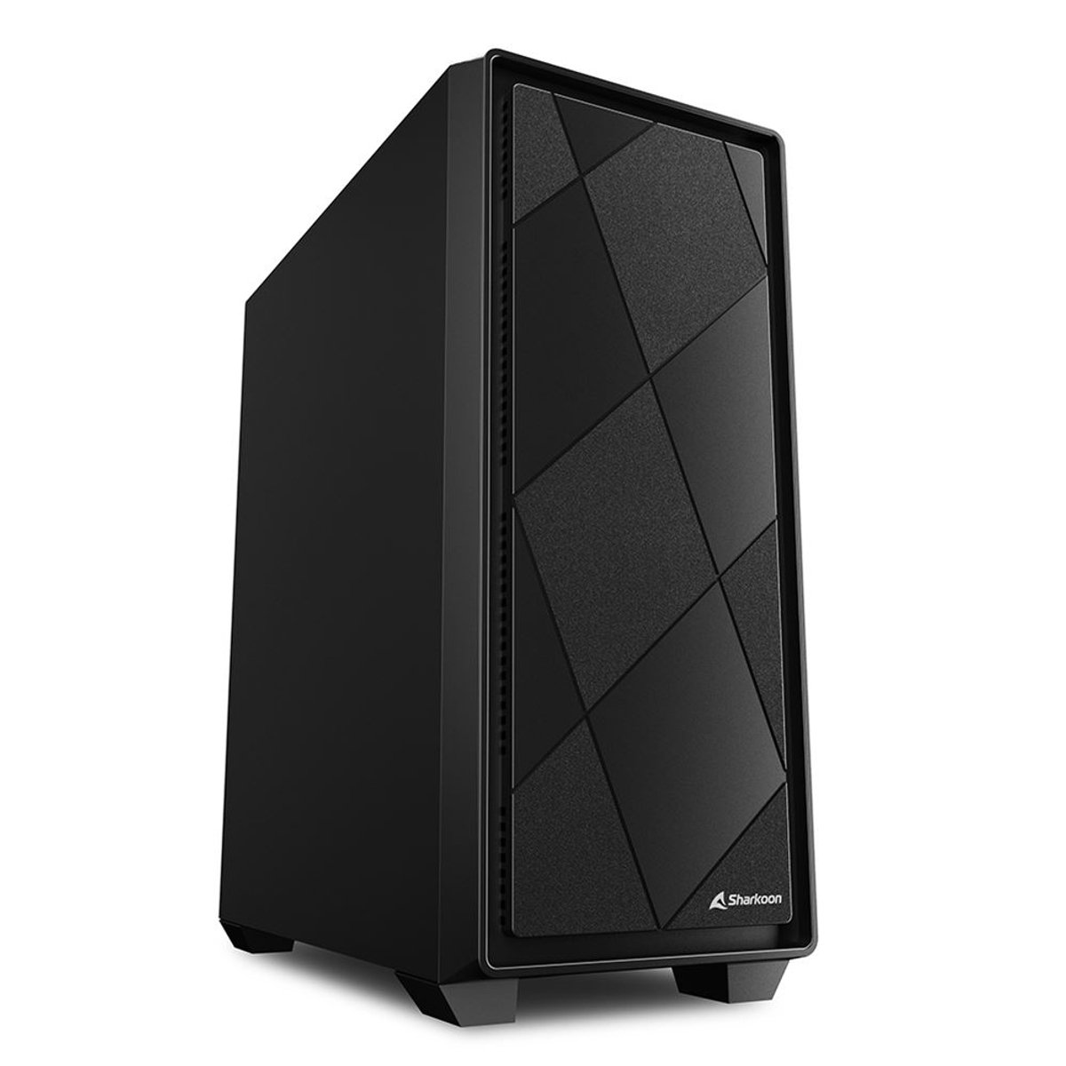 Sharkoon VS8 Zwart - Towermodel - ATX - zwart