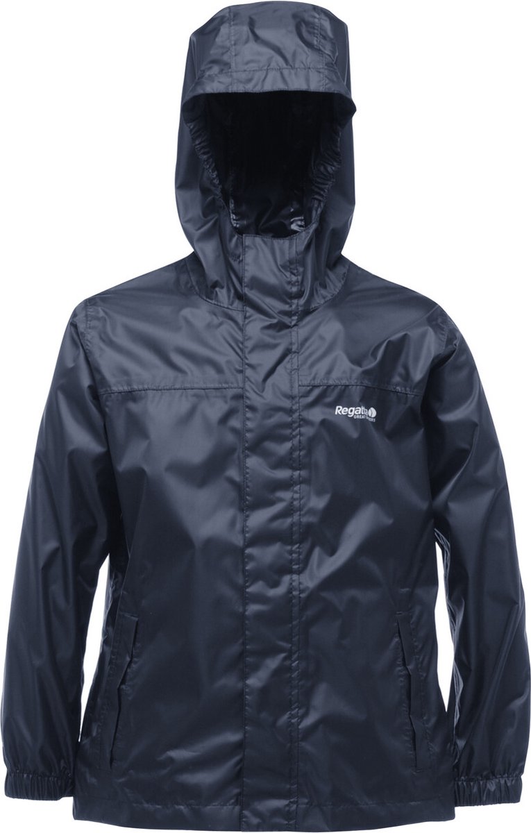Regatta Kids Pack it Jacket Kinder Regen Jack 104 Navy bol
