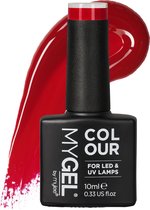 Mylee Gel Nagellak 10ml [French cancan] UV/LED Gellak Nail Art Manicure Pedicure, Professioneel & Thuisgebruik [Red Range] - Langdurig en gemakkelijk aan te brengen