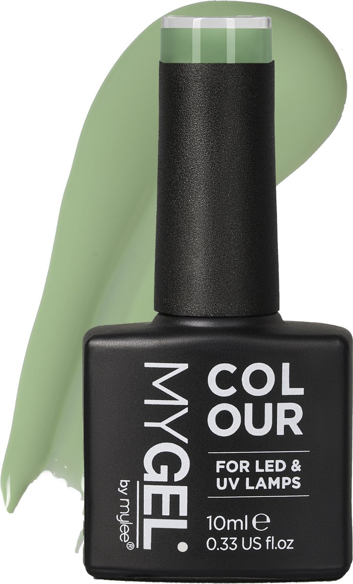 Goedkoopste Mylee Gel Nagellak 10ml [Pistachio] UV/LED Gellak Nail Art Manicure Pedicure, Professioneel & Thuisgebruik [Green Range] - Langdurig en gemakkelijk aan te brengen