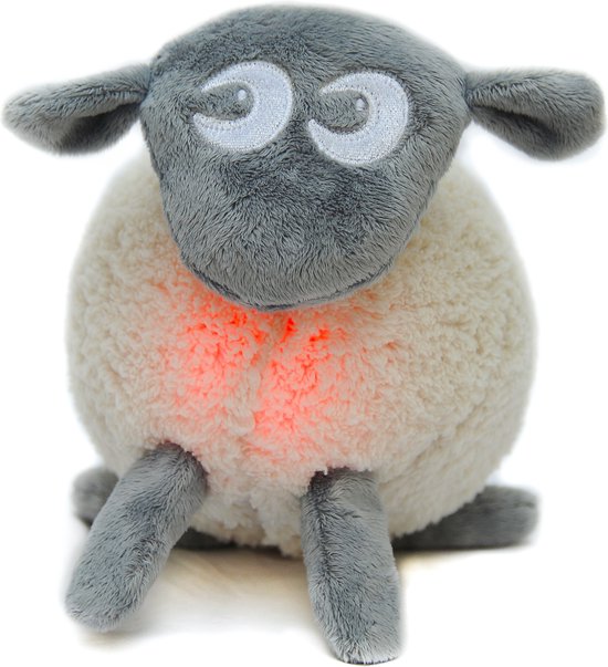 Ewan het Droomschaap - Grijs - Classic - Baby Knuffel met Muziekdoosje van Ewa — afbeelding 2