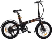 V9 Fatbike E-bike 1000Watt 50 km/h pneus 20” – 7 vitesses avec selle marron