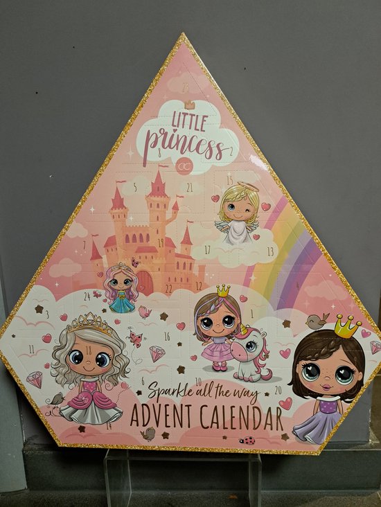 adventskalender kinderen - little princess- 24 kadootjes - leuk geschenk -